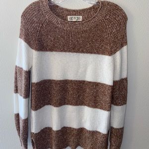 Pink rose sweater